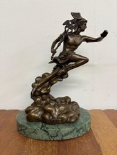 Scultura in bronzo di Mercurio