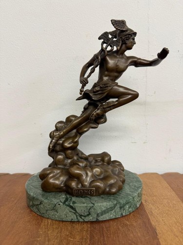 Scultura bronzo mercurio - in,