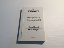 Booklet TISSOT - User's Manual