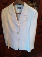 Giacca bianca da donna classica ed elegante COEXIS MADE IN ITALY