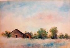 Giovanni Omiccioli  (1901 - 1975) OLIO SU CARTONE 35 X 50 CON ARCHIVIO