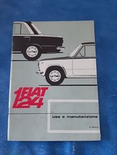 FIAT 124 1966  LIBRETTO USO