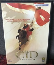 El Cid La Leggenda DVD Film Animazione Cartoon Ex Noleggio Come da Foto N