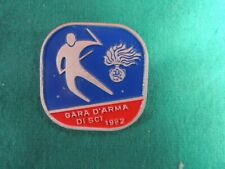 *L68*-SPILLA DISTINTIVO PINS- GARA D'ARMA DI SCI- 1982 CARABINIERI NEVE DISCESA 