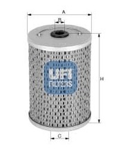 Filtro carburante UFI