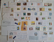 N. 40 BUSTE ITALIA REPUBBLICA STORIA POSTALE RECENTE IN LOTTO