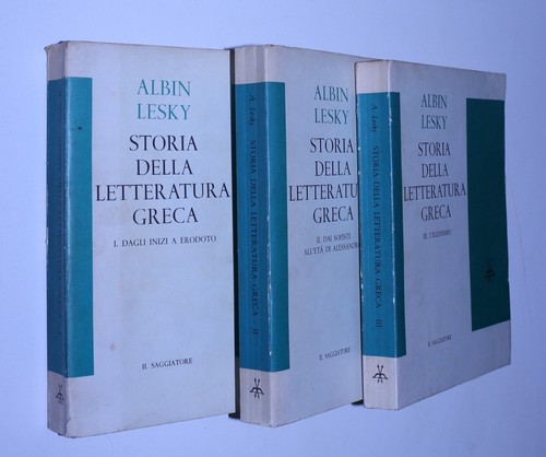 Albin lesky storia - albin,