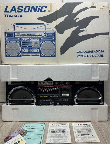 Lasonic trc 975 jumbo boombox - lasonic,