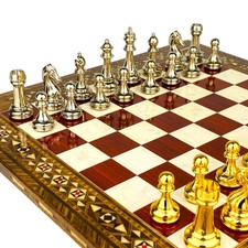 Set scacchi artigianali tavola