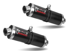 TERMINALI MIVV OVAL Carbonio SUZUKI DL V-STROM 1000 2002-2013