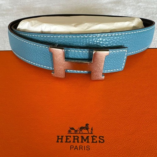 Cintura hermes constance blu - constance,