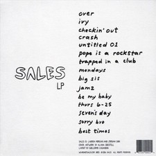 SALES SALES LP NEW CD