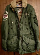 Giaccone piumino verde