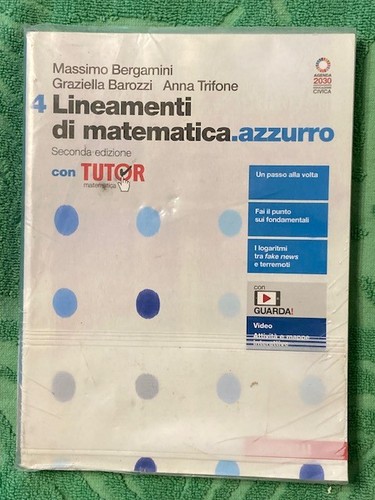 Lineamenti matematica 4 - matematica,