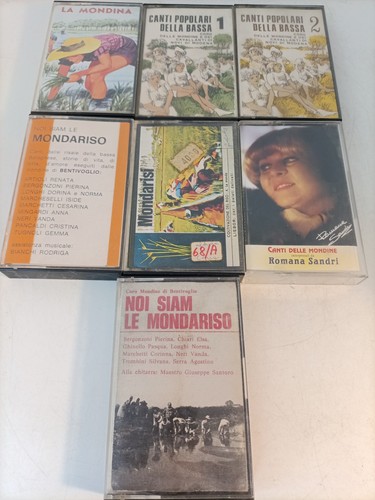 Lotto musicassette canti - lotto,