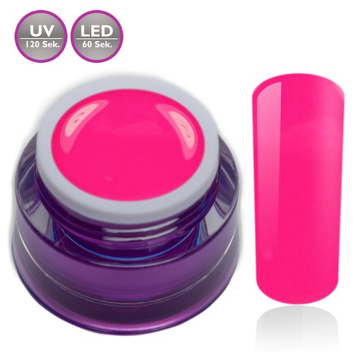 Gel colorante rosa led - gel, uv