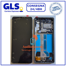 DISPLAY TOUCHSCREEN+FRAME ORIGINALE SONY XPERIA 10 IV XQ-CC54 CC72 SCHERMO VETRO