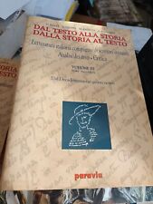 Dal Testo Alla Storia Dalla Storia Al Testo Ne Sono 4 Titoli Tutti 40 Euro
