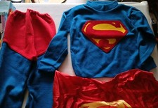 SUPERMAN - Vecchio costume carnevale bimbo, Vintage - D.C. COMICS INC. 1979