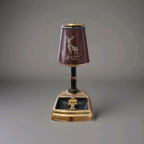 Vintage golden age lamp - golden,