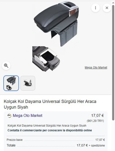 Bracciolo universale - bracciolo,