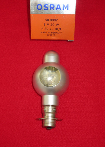 Lampada proiettore 50w p30s - lampada, 8v