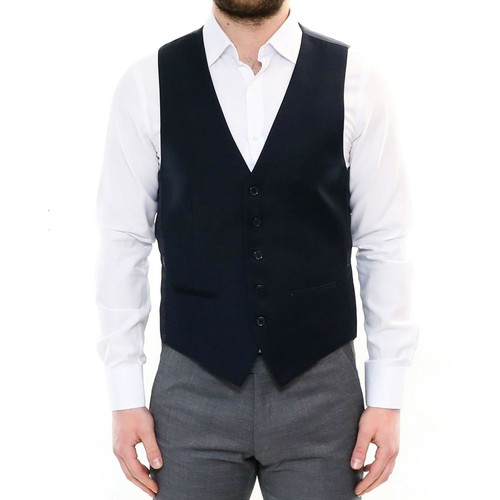 Gilet panciotto uomo blu - panciotto,