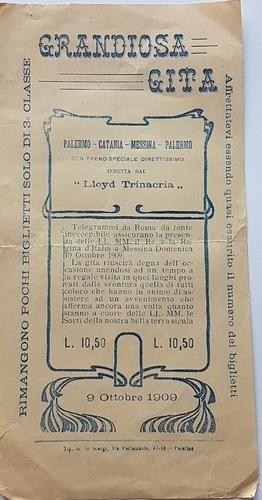 Grandiosa gita ottobre 1909 - grandiosa,