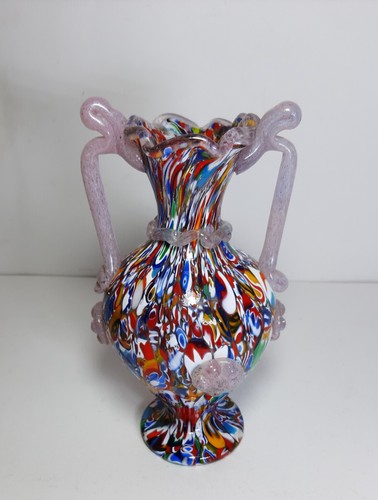 Vecchio vaso vetro murano - vaso,