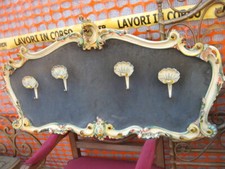 ATTACCAPANNI LEGNO LACCATO
