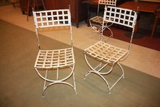 Gruppo di 4 sedie in Ferro di