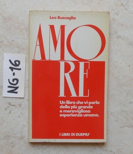 Libro amore leo buscaglia - ,