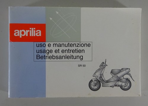 Uso manutenzione aprilia - uso, sr