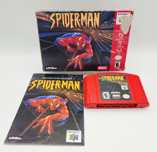 N64 spider man - spider-man, (nintendo