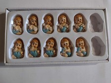 👼 Angioletti Magnetici in Resina Ceramica –