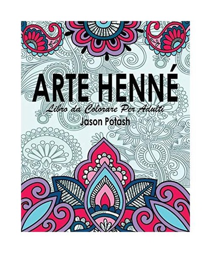 Arte henne libro colorare - libro, da