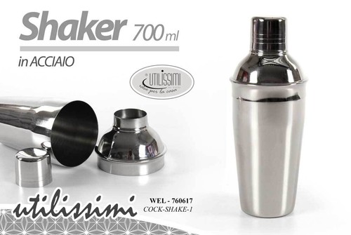 Shaker set cocktail acciaio - set,