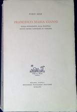 Francesco Maria Gianni : dalla burocrazia alla politica sotto Pietro Leopoldo d