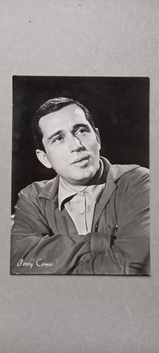 Foto cartolina cantante - su,