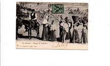 Cartolina  costumi siciliani 1910