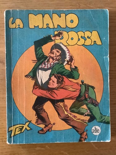 Tex mano rossa - la,