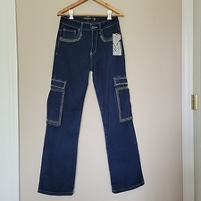 Jeans Gunzinii denim borchie