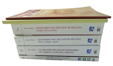 LOTTO 6 LIBRI LEONARDO DA VINCI DUCATO DI MILANO LUCA TOMIO ARTE ARCHITETTURA