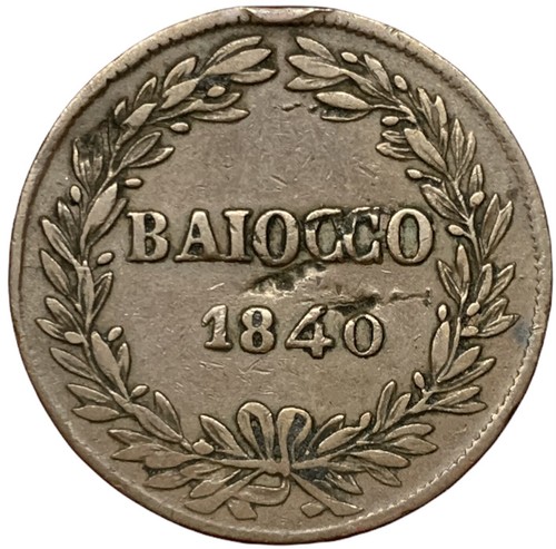 Baiocco 1840 del tipo - baiocco,