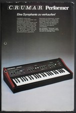 Brochure Crumar Performer
