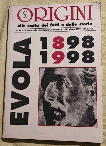 Origini evola - origini, "evola