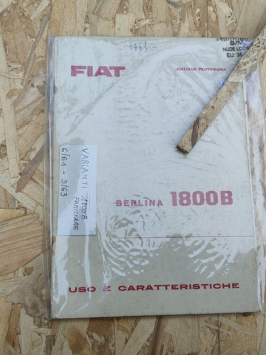 Uso manutenzione fiat - uso/manutenzione,
