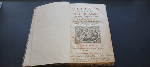 Uffizio della beata vergine - beata,