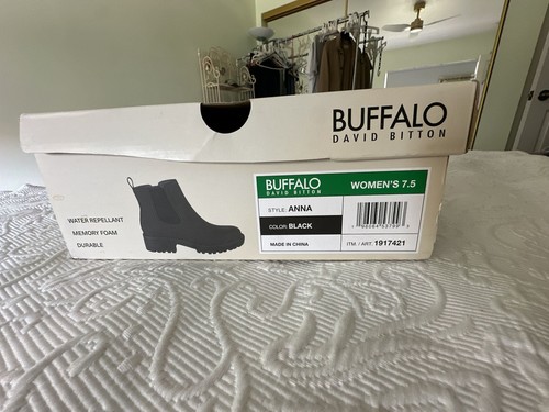 Stivali donna neri buffalo - stivali,