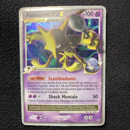 Alakazam 103 111 platino - alakazam,